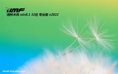 雨林木风win8.1 32位零度高端版v2021.12